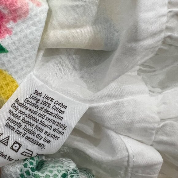 Janie & Jack 6-12 Months Lemon Print Baby Dress - Picture 4 of 5